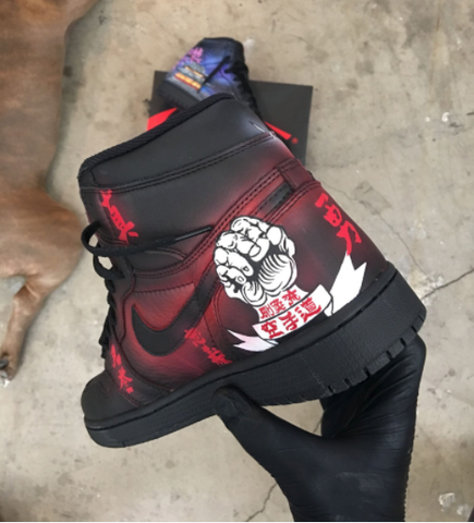 Samurai Nike Air Jordans