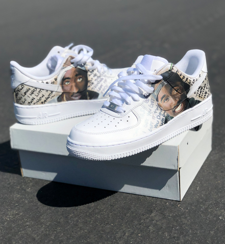 Custom Tupac Nike AF1