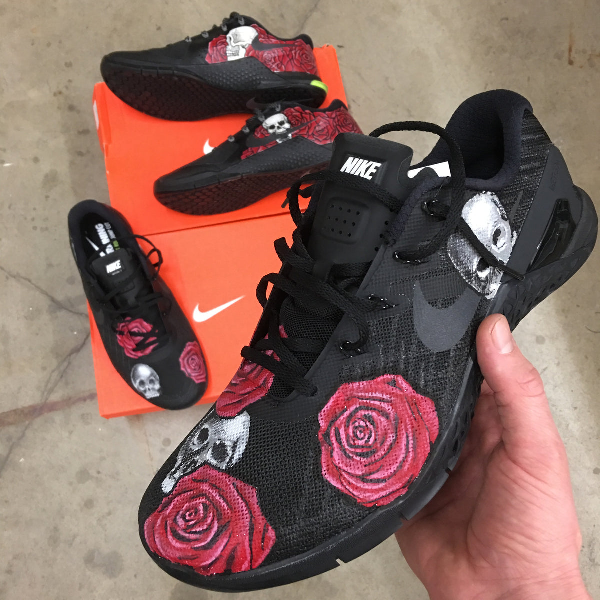 Rose Nike Metcon Crossfit Shoe 