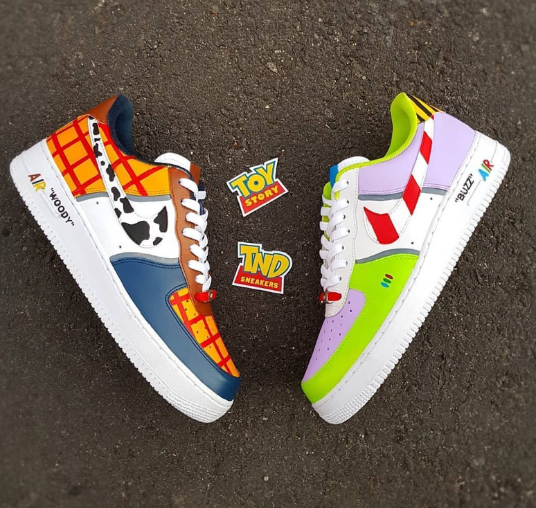 nike air force one toy story