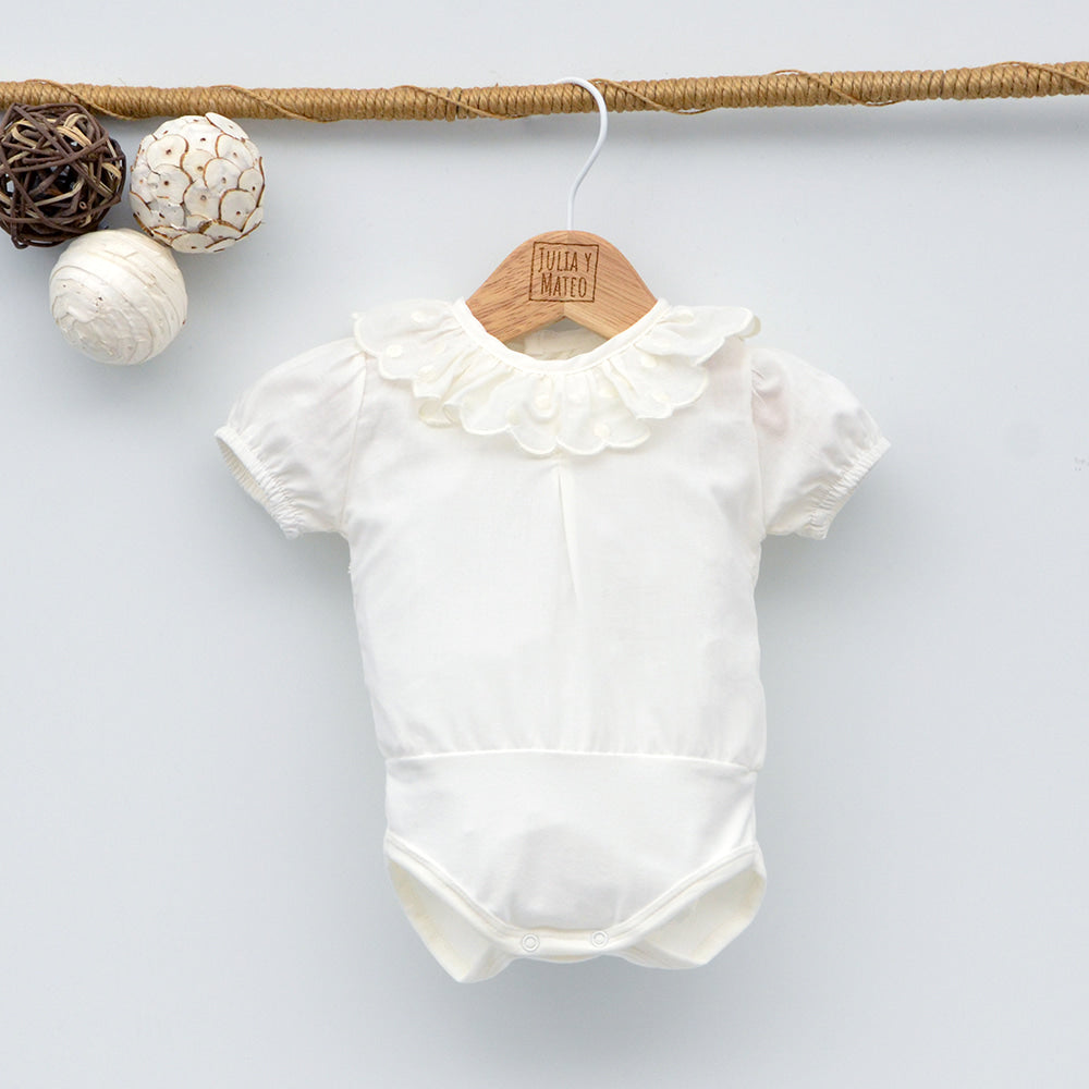 pintor minusválido Abreviatura Body camisa algodon bebes Bodies recien nacidos bodys camisa cuello –  JuliayMateo