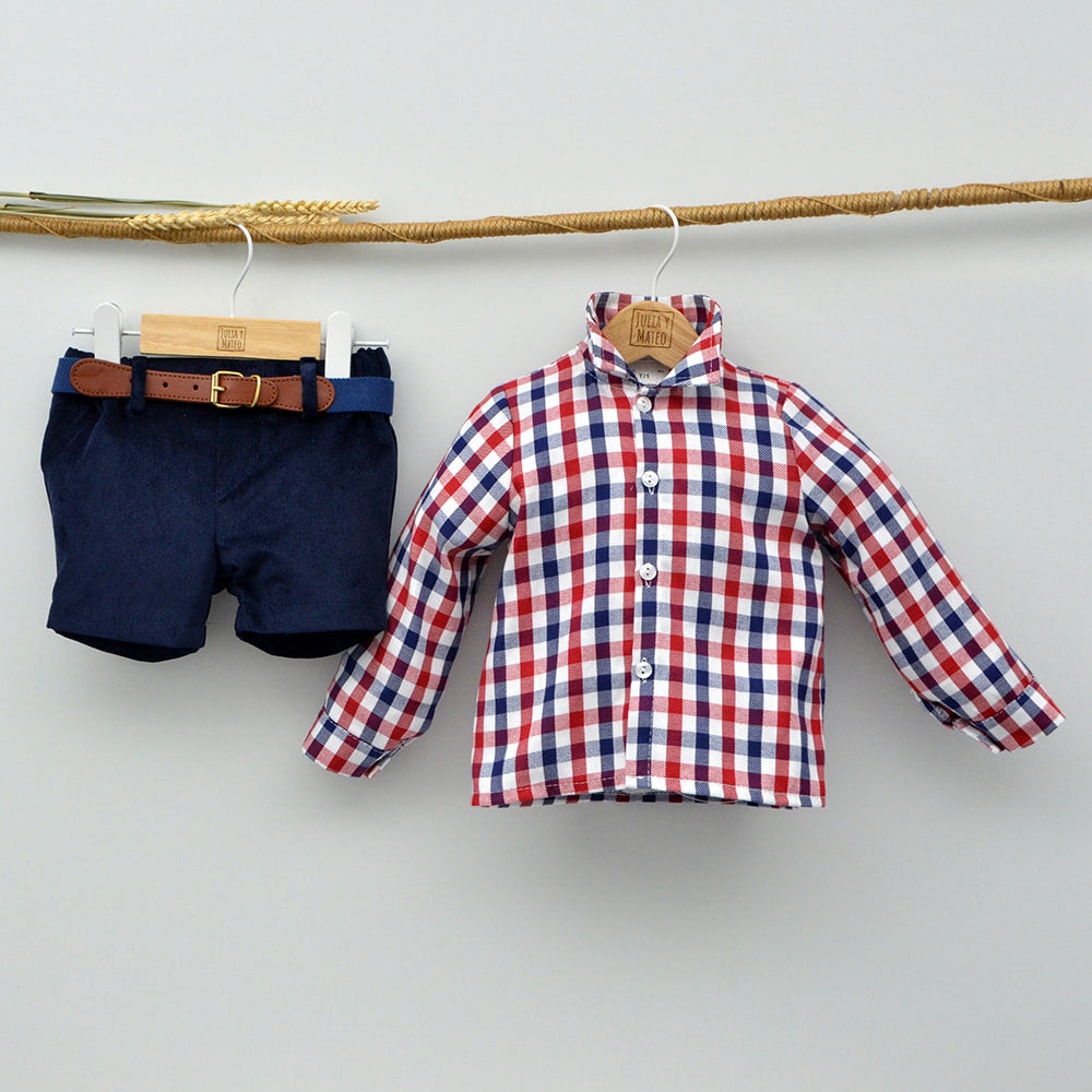 forma Mejor Hora Conjunto vestir niño pantalon de pana Tienda online ropa bebes clásica –  JuliayMateo