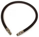 Interchange Brands 8.918-259.0 3/8" x 5' 4000 PSI Threaded Black Wrapped Ultima Whip/Connector Pressure Washer Hose