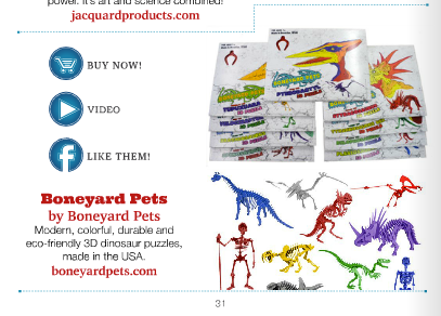 Boneyard Pets in Creative Child Magazine