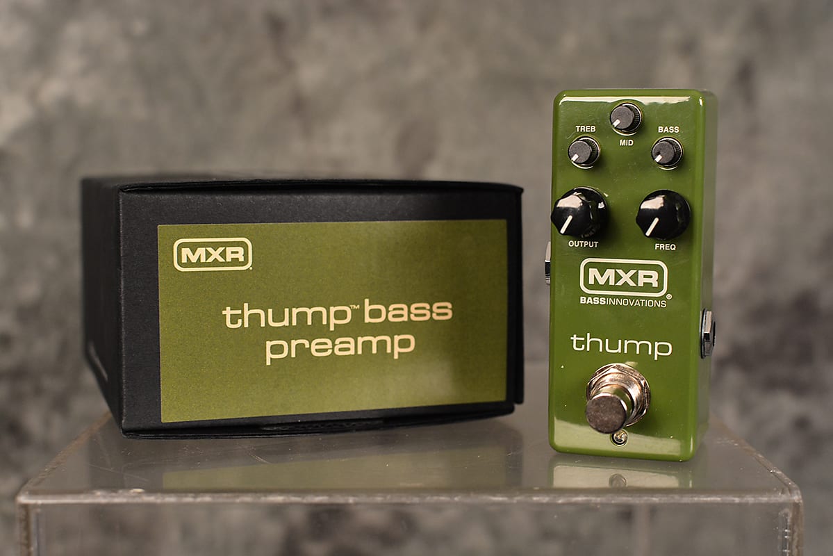 mxr thump bass preamp