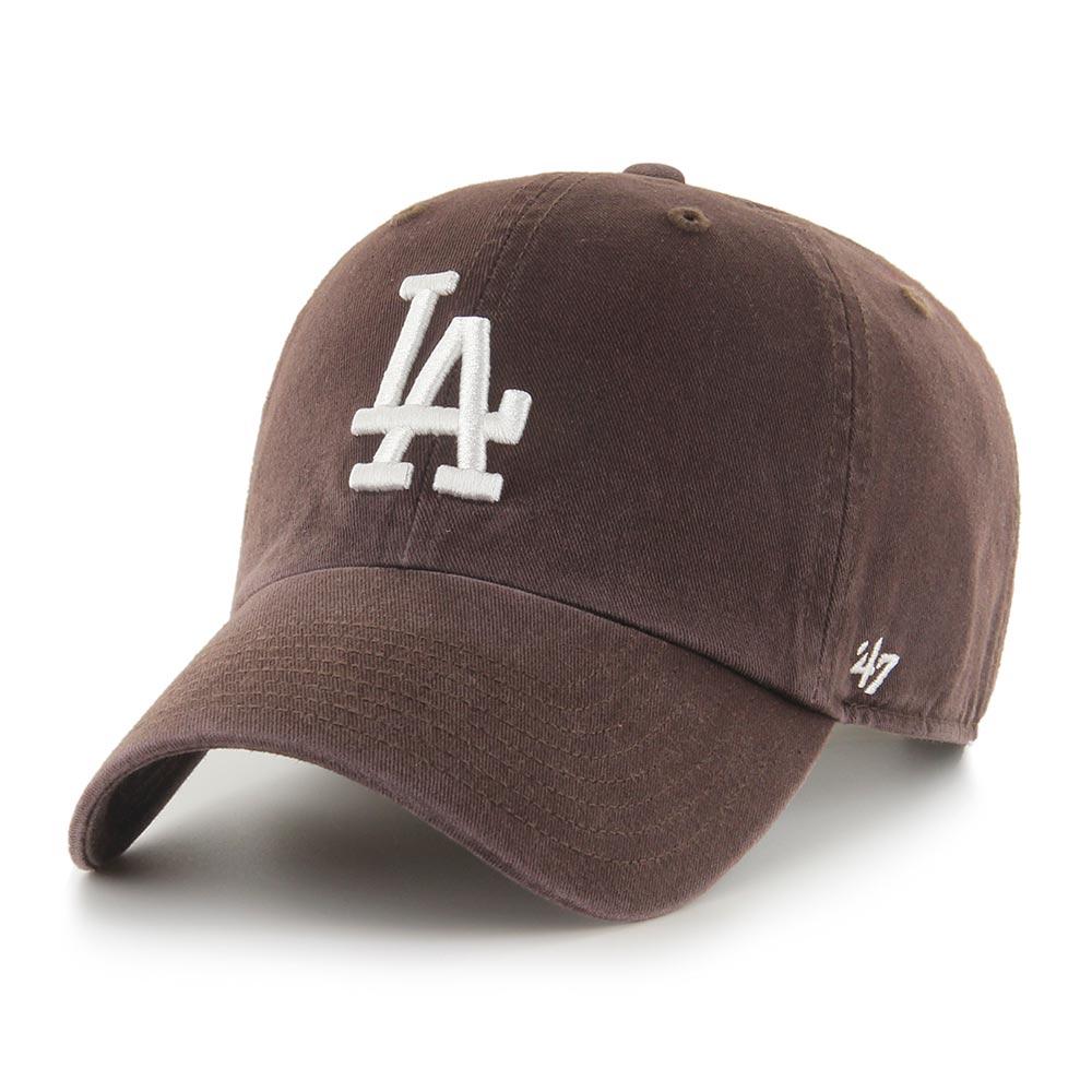 brown dodgers hat