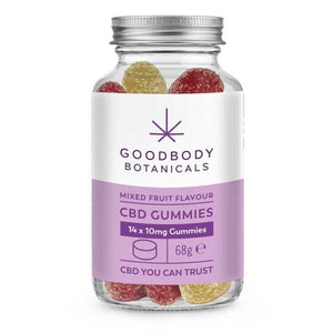Goodbody Botanicals CBD Gummies 14 x 10mg - 68g