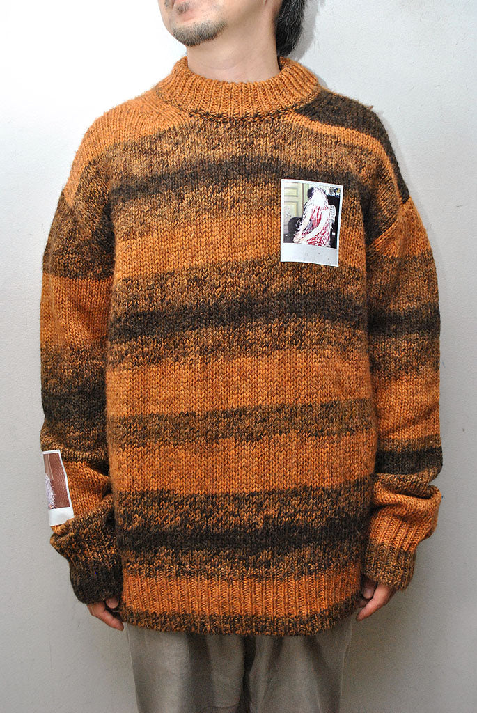 RAF SIMONS STRIPED SWEATER 20aw ニット-