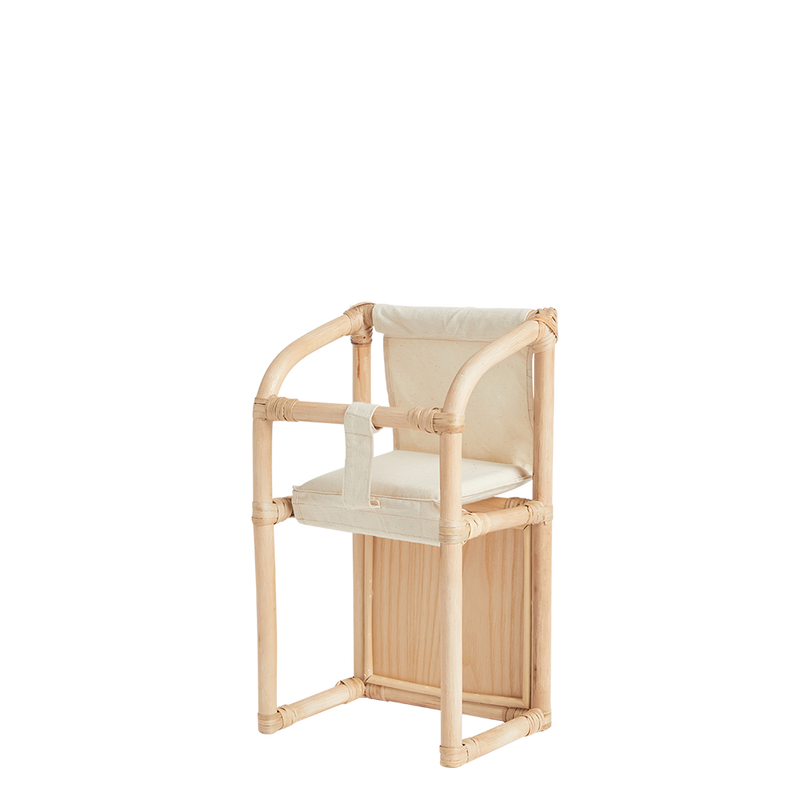 wooden dolls high chair argos