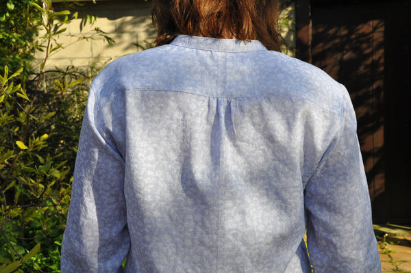 minimalist PDF sewing pattern shirt for women - easy to sew