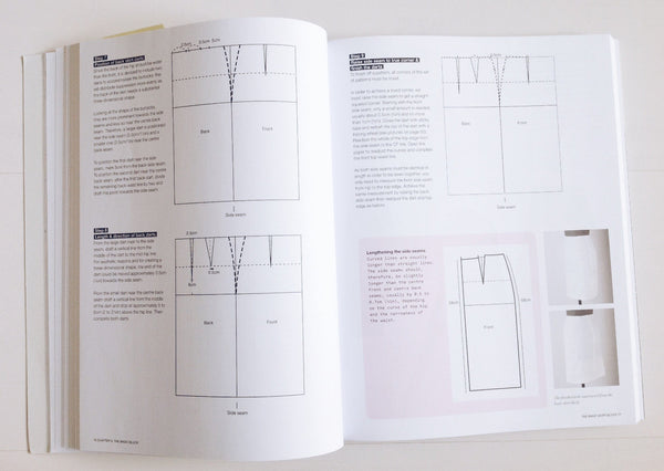 Beginner skirt block making book, pattern making