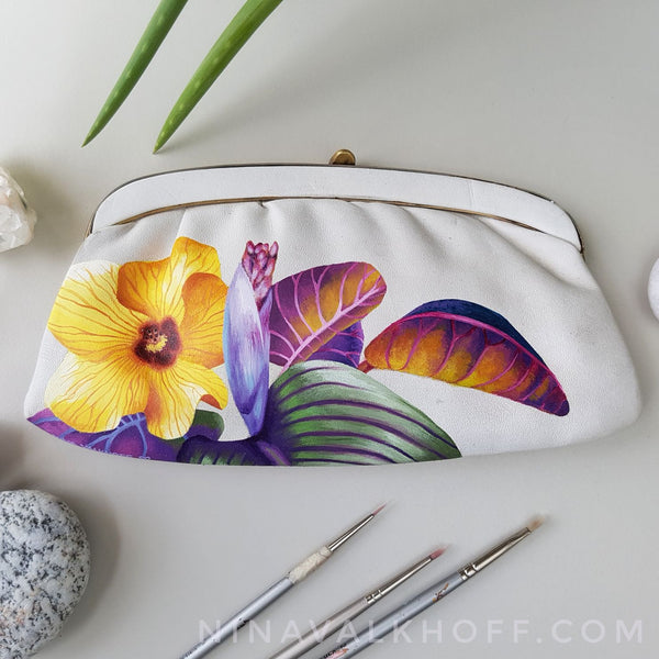 Nina Valkhoff Handpainted Vintage Bags and Purses