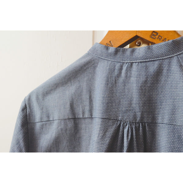 PDF sewing pattern for women shirt dress yoke detail