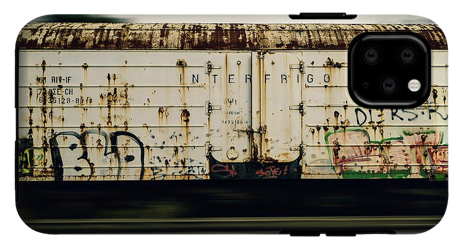 Train In Motion - Phone Case