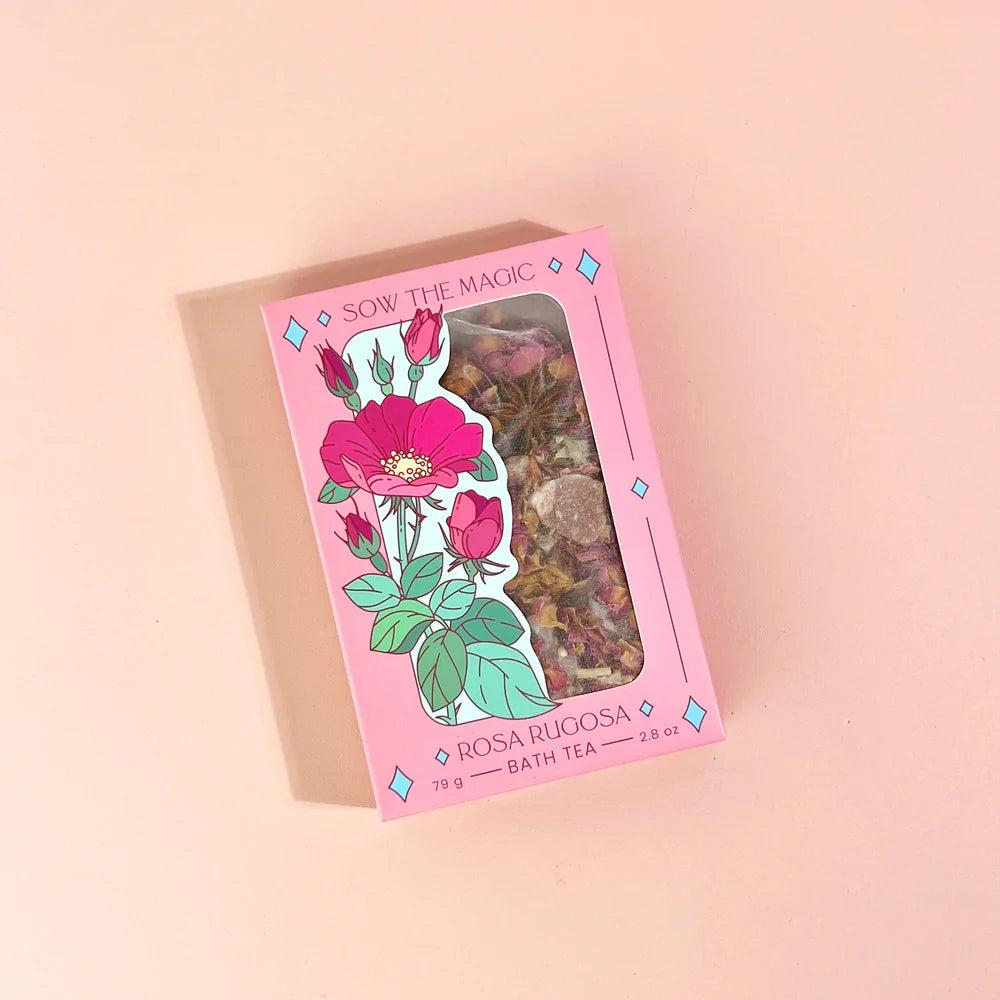 Rosa Rugosa Tarot Botanical Bath Tea