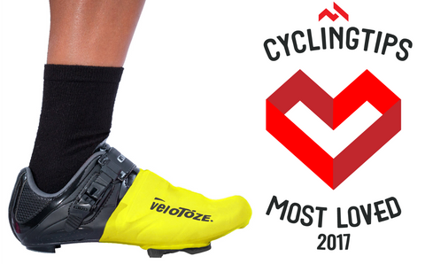 veloToze Toe Covers Makes CyclingTips List of Most Loved Products of 2017