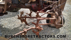 Farmall C tractor front cultivator toolbars