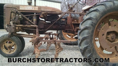 Farmall C tractor with C254 left side setup