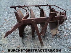 1 Point Fast Hitch 1-F14-D 4 Disc Harrow Plow Farmall Tractor