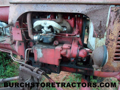 Massey Harris Pacer tractor for salvage
