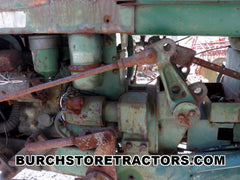 Oliver 440 tractor unrestored left view 