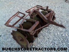 farmall cub tractor F38 fast hitch harrow