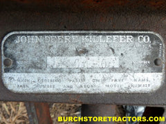 john deere M404 harrow Killefer