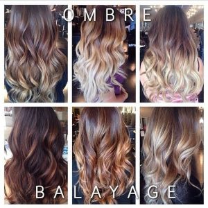 What is the hair color technique called highlight?
