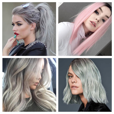 The pH level for temporary, semi-permanent, quasi-permanent and permanent hair  color or dye