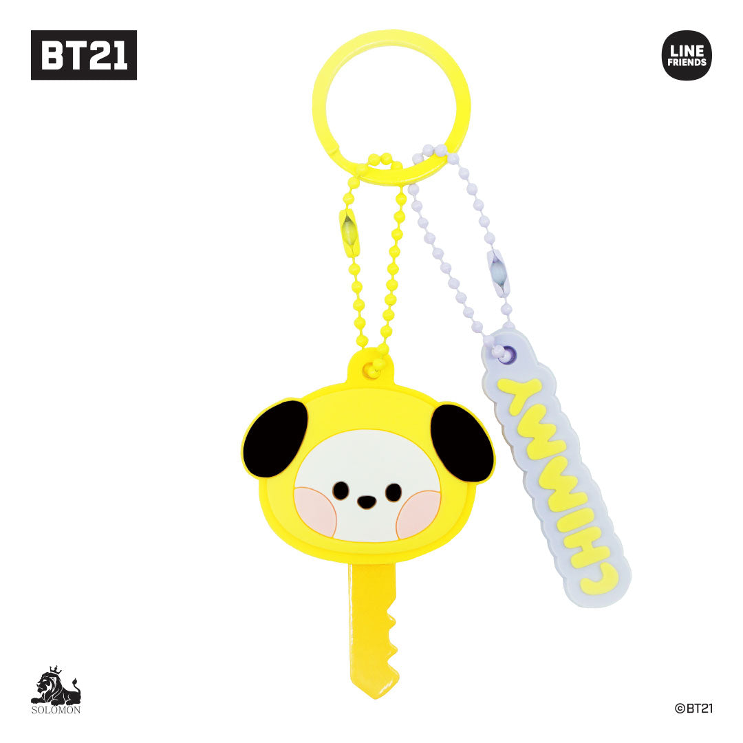 ☆正規品新品未使用品 BT21 minini ICカードケース CHIMMY 缶バッジ