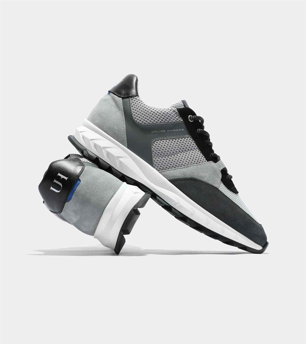 UNF06 TREK | GREY BLACK MESH