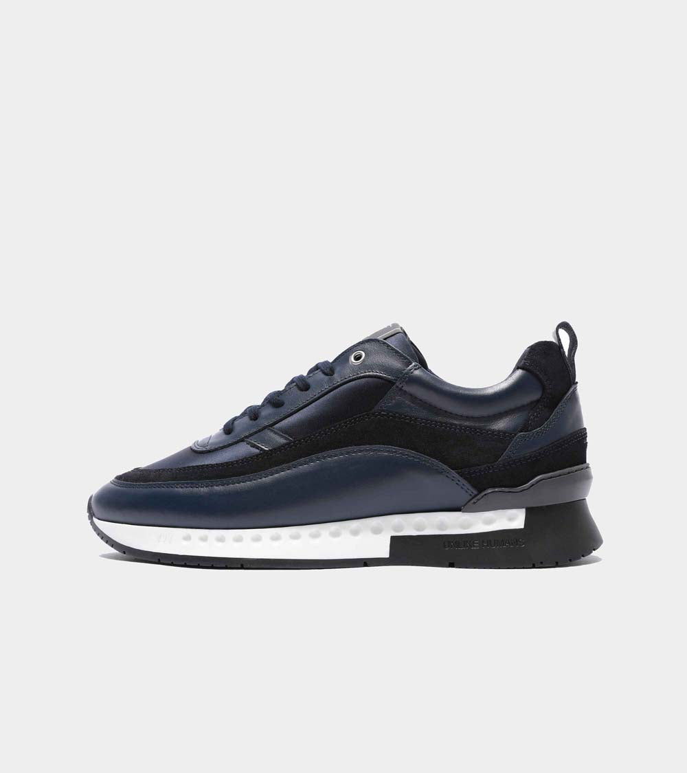 UHF02 INFLUX | NAVY NYLON LEATHER SUEDE