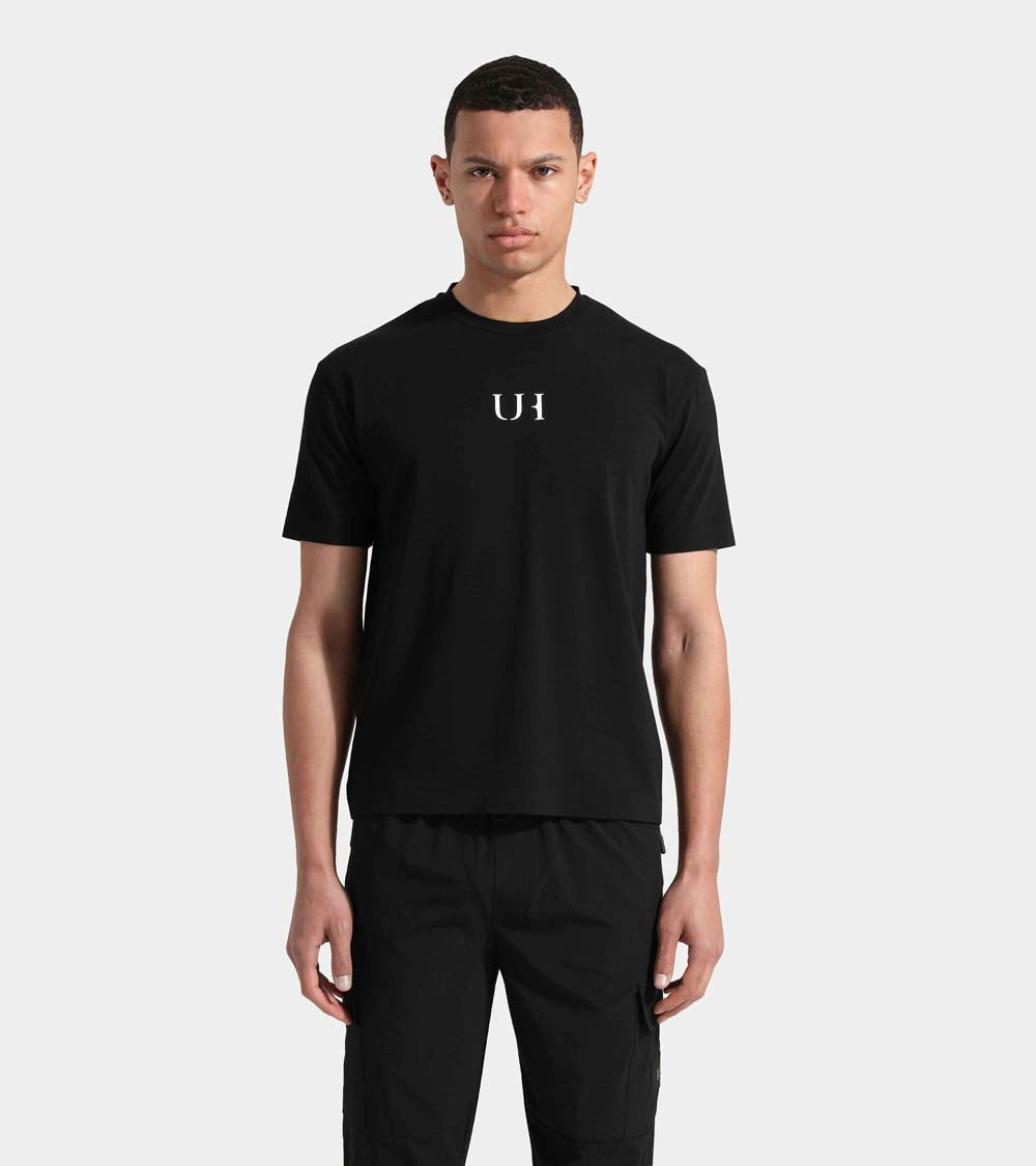 UH09 LOGO T-SHIRT | BLACK