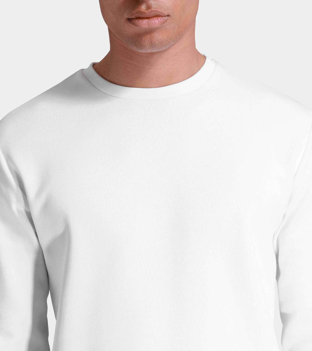 UH06 CREW SWEATSHIRT  | WHITE