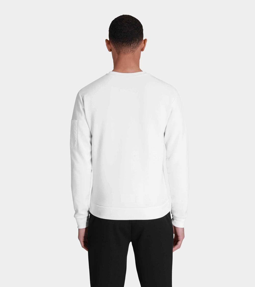 UH06 CREW SWEATSHIRT  | WHITE