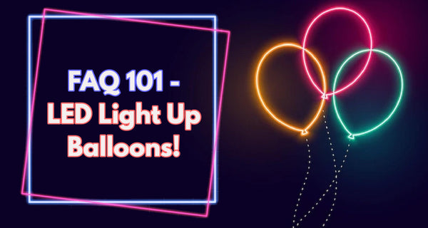 Glow In The Dark LED Balloon - Custom Glow In The Dark Balloon