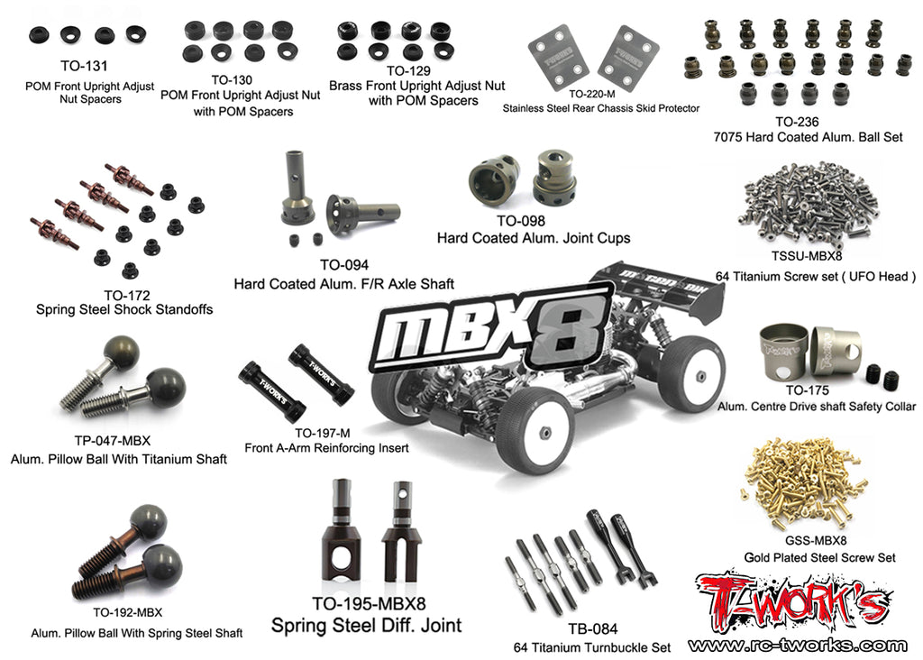 mugen mbx8 parts