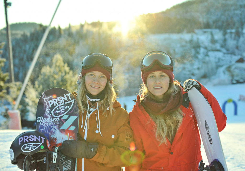 Kjersti Buaas and Chanelle Sladics