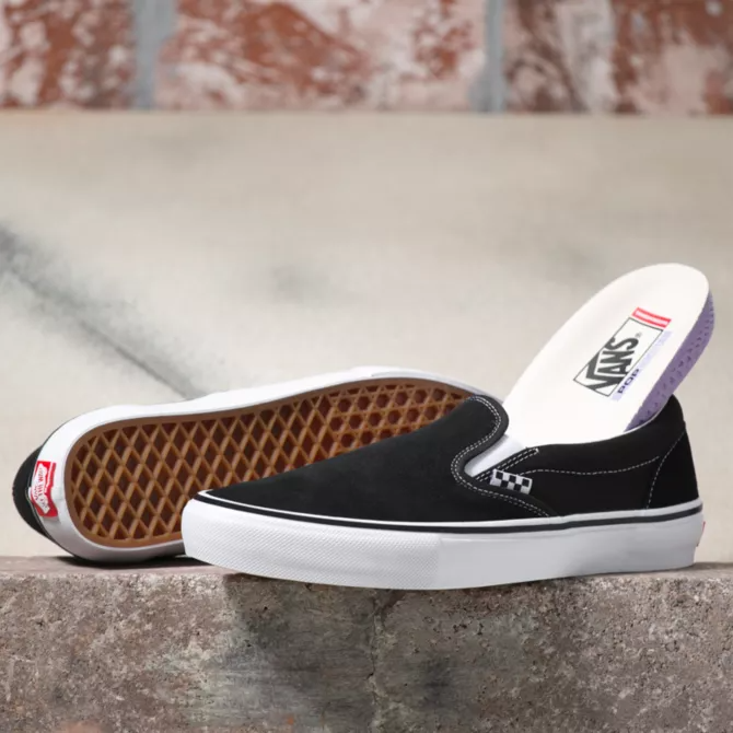 vans black cushion