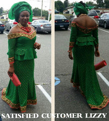 Customized African Dress