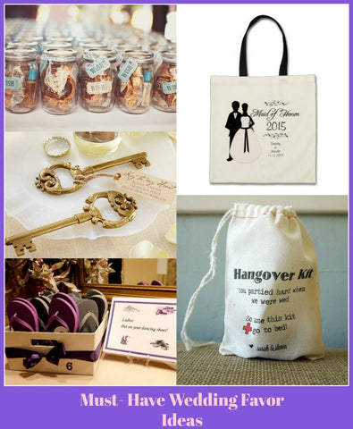 Must have wedding favor ideas