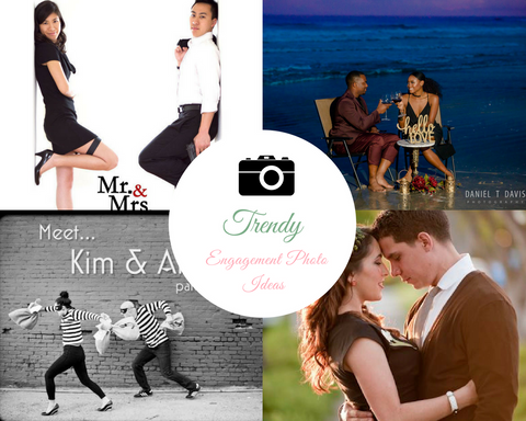 Trendy Engagement Photo Ideas