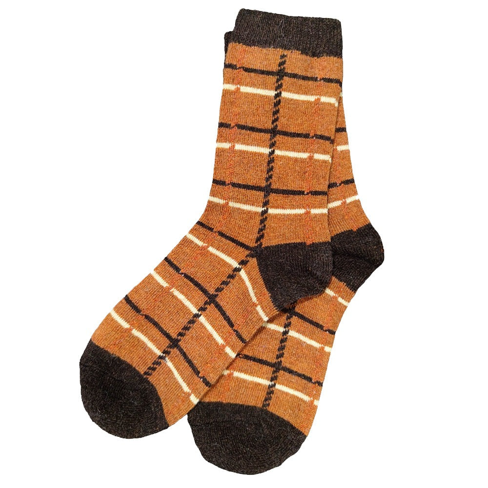 ladies brown socks