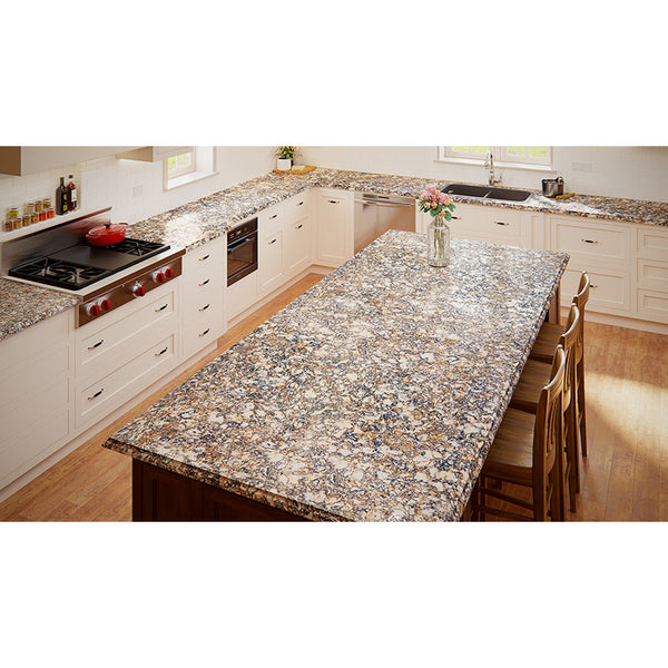 Amber Foam Solid Surface Countertops Allen Roth