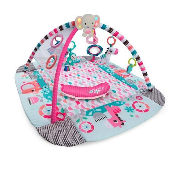 bright starts play gym pink