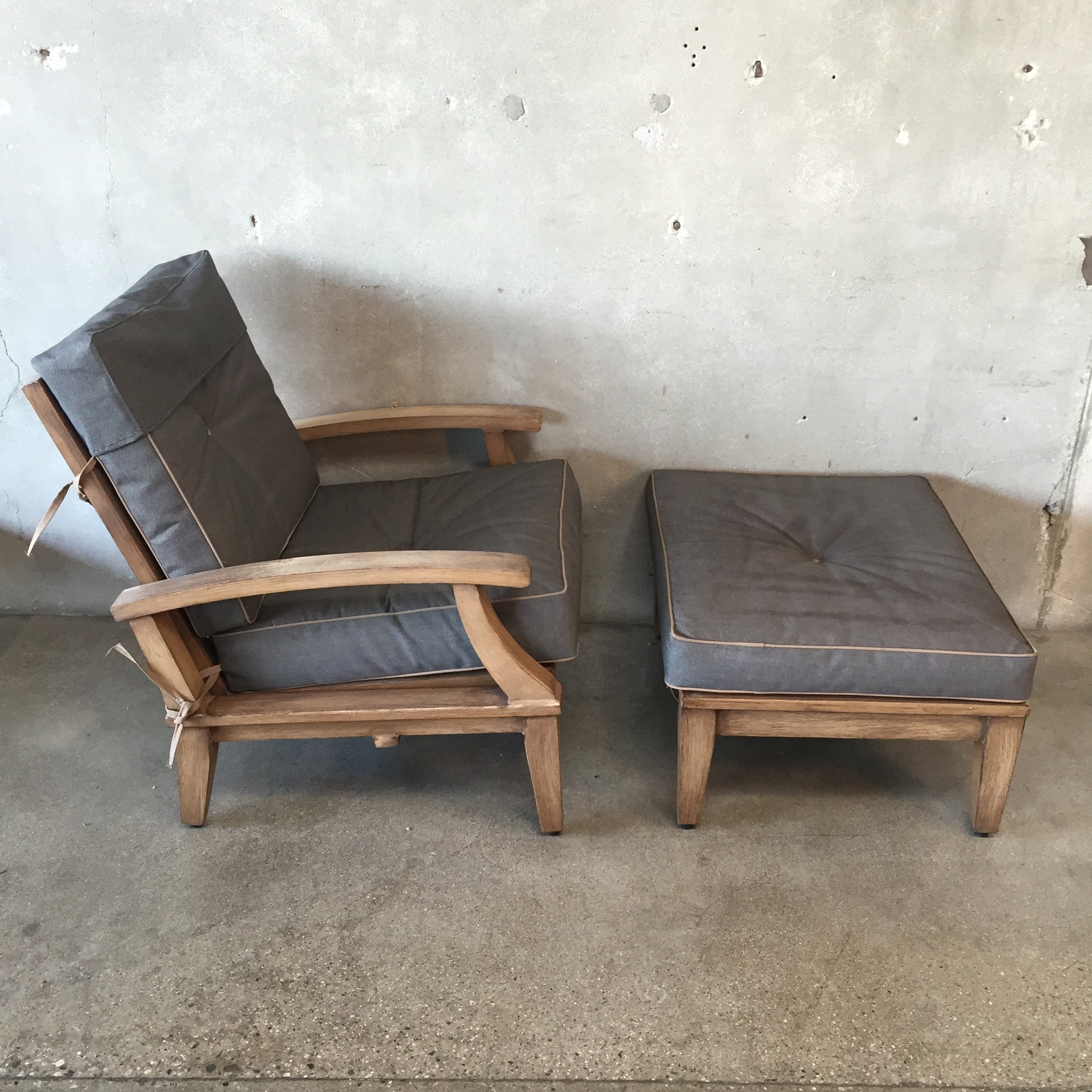 Outdoor Rocking Chair & Ottoman UrbanAmericana