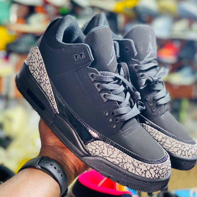 jordan 3 black cat