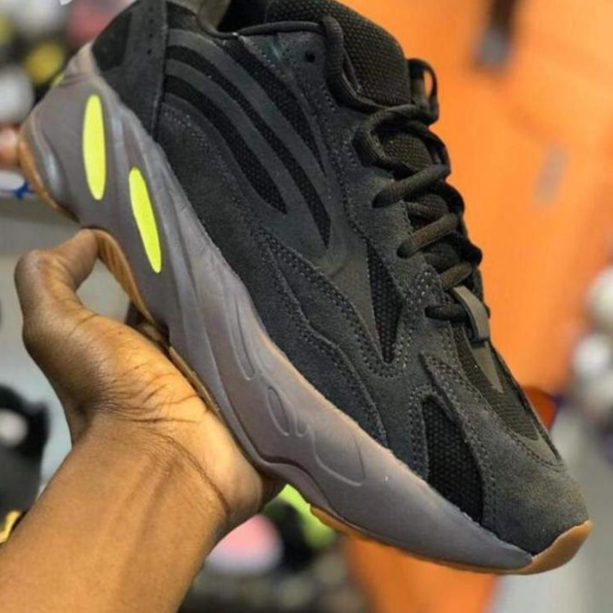 yeezy 700 lime green