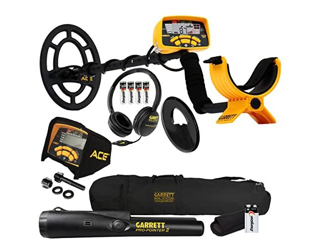 Garrett ACE 300 Metal Detector With Waterproof Coil And Headphone