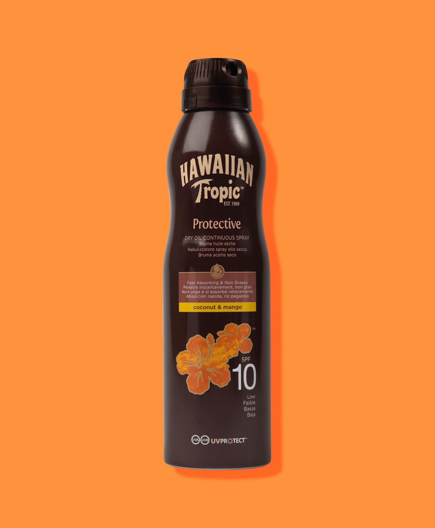 hawaiian tropic aerosol spray